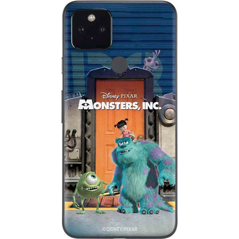 Disney Monsters Inc. Movie Poster Google Pixel 4a 5G Skin